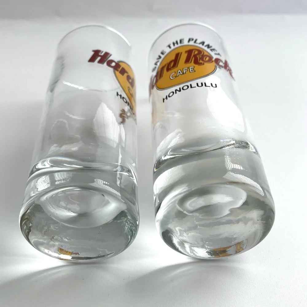 Hard Rock Cafe Honolulu Shot Glass Set - Clear